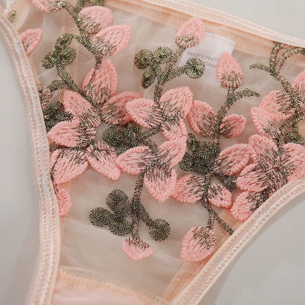 Blush Blossom Lace Set